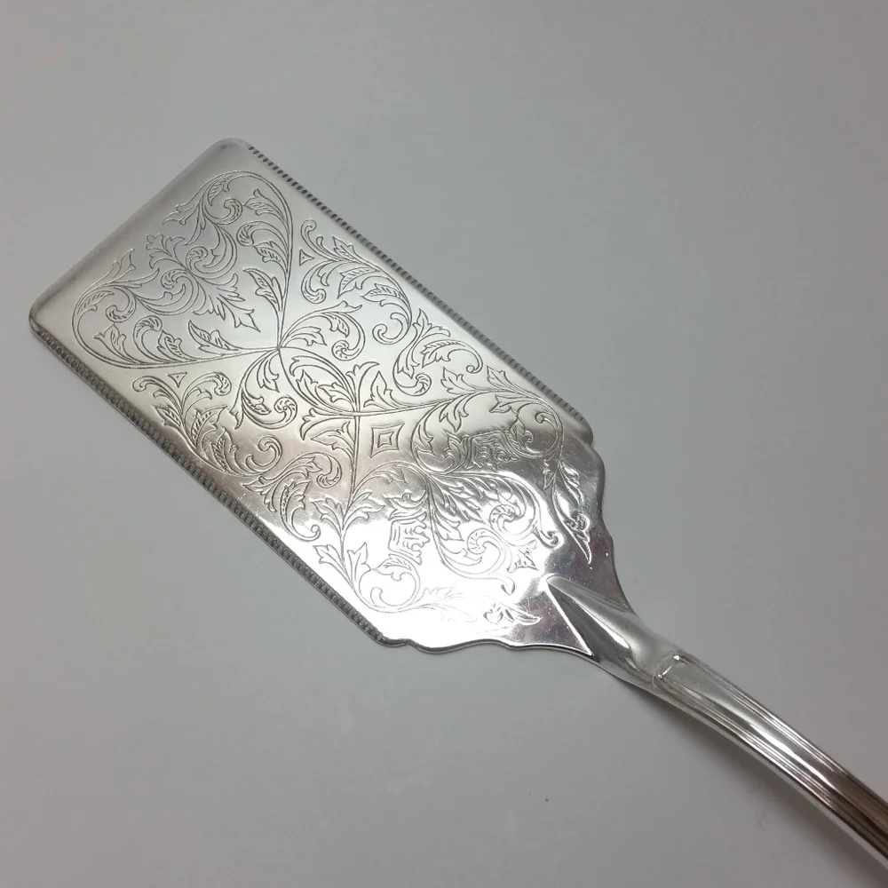 Sheffield Silver Kings pattern cake lasagna spatula server Italy